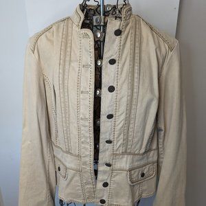 Indigo Palms Fashion / Cotton Jacket Large